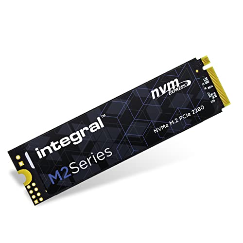 Integral SSD 500GM NVME M.2 2280 PCIe Gen3x4 R-3450 MB/s W-2400MB/s TLC M1 Solid State Drive von Integral