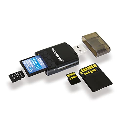 Integral UHS-II SD- und Micro SD Kartenleser USB 3.0 SD Kartenlesegerät von Integral