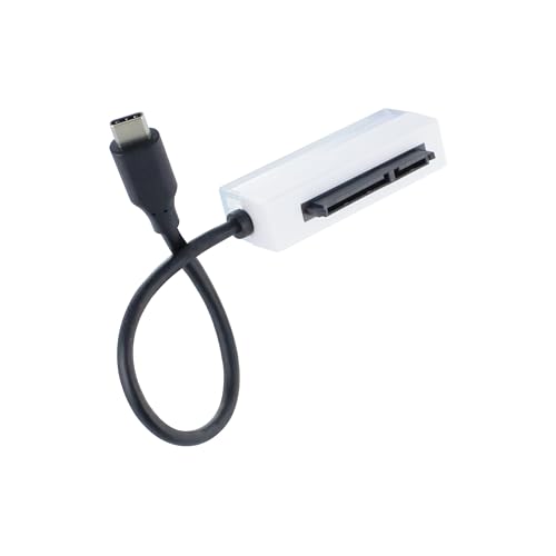 Integral USB-C-zu-SATA-III-SSD-Adapter mit Kabel, 2,5-Zoll-SATA-Festplatten-zu-USB-Typ-C-Konverter, kompatibel mit 2,5-Zoll-SATA-I/II/III-HDD und SSD. Für Mac oder PC. Integral USB-C-zu-SATA-III-SSD-Adapter mit Kabel, 2,5-Zoll-SATA-Festplatten-zu-USB-Typ-C-Konverter, kompatibel mit 2,5-Zoll-SATA-I/II/III-HDD und SSD. Für Mac oder PC. von Integral