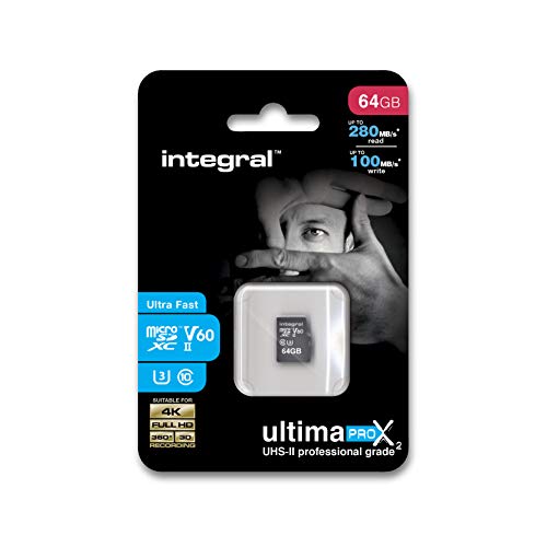 Integral UltimaPro X2 UHS-II MicroSDXC Speicherkarte 64 GB von Integral