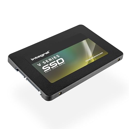 Integral V Series S 2,5" SATA 3 Internes Solid-State-Laufwerk – 240 GB – Bis zu 520 MB/s Lese- und 450 MB/s Schreibgeschwindigkeit. Für Laptop, Desktop-Computer/PC von Integral