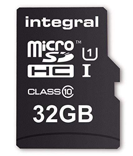 Integral microSDHC 32GB Class 10 UltimaPro UHS-1 class 1 Speicherkarte bis zu 40 MB/s Transfergeschwindigkeit von Integral