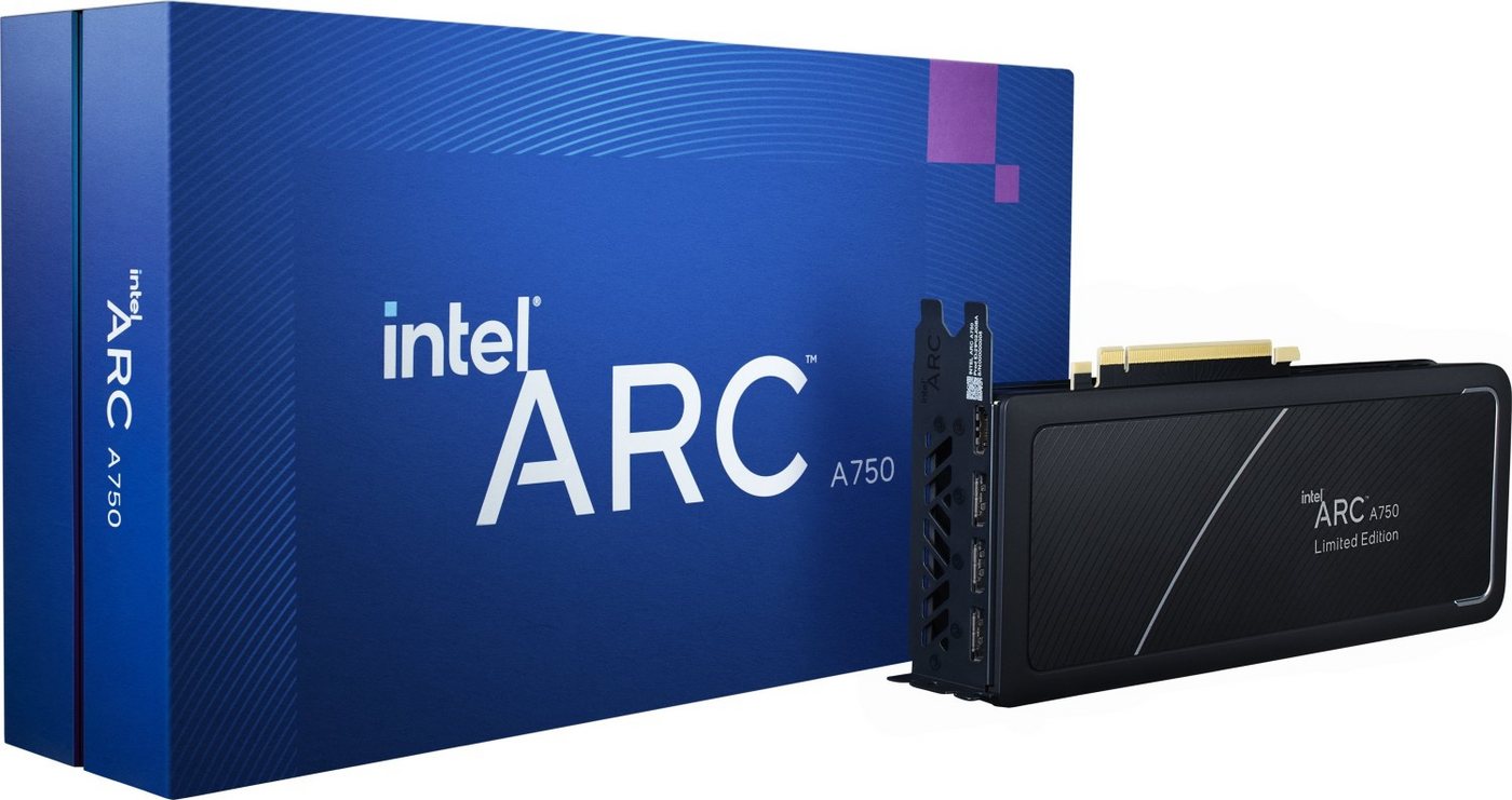 Intel® Intel Arc A750 Limited Edition, 8GB GDDR6 (21P02J00BA) Grafikkarte von Intel®