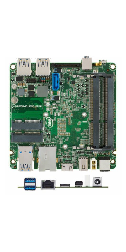 Intel® Intel NUC D54250WYB Mainboard (Next Unit of Computing, Intel Core i5 Mainboard von Intel®