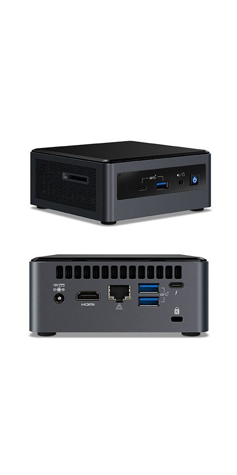 Intel® Intel NUC10i3FNHN2 (Intel Core i3-10110U up to 4,10GHz, 1x HDMI, 5x US Mini-PC von Intel®