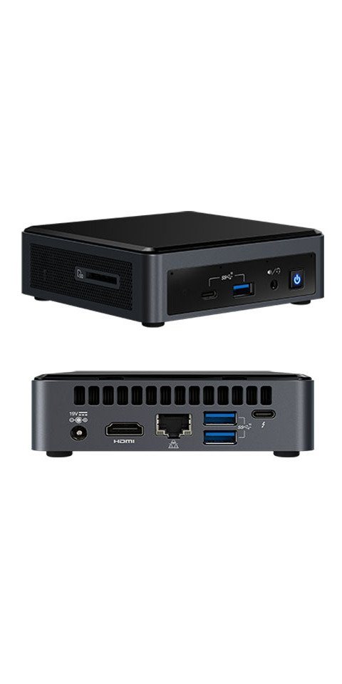 Intel® Intel NUC10i5FNKN2 (Intel Core i5-10210U up to 4,20GHz, 1x HDMI, 5x US Mini-PC von Intel®