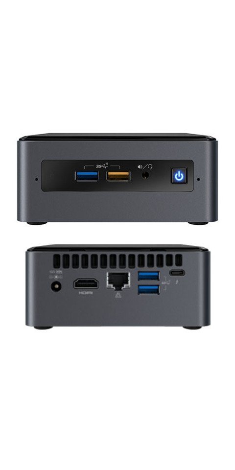 Intel® Intel NUC8I5INHJA (Intel Core i5-8265U, HDMI, mini DP, 8GB RAM, 1TB 2, Mini-PC von Intel®