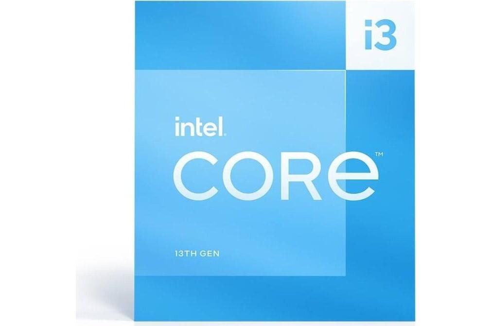 Intel® Prozessor Intel Core i3-13100, 4C/8T, 3.40-4.50GHz, boxed BX von Intel®