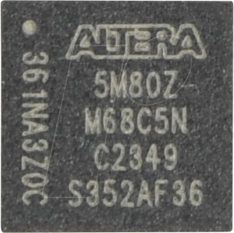 5M80ZM68C5N - CPLD, 64Macro 52I/O 14ns BGA68 von ALTERA