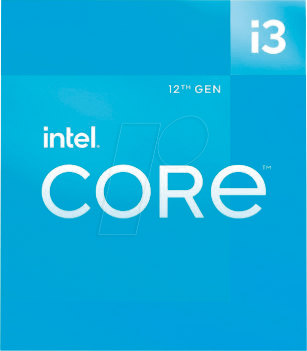 BX8071512100 - Intel Core i3-12100, 3.30GHz, boxed, 1700 von Intel