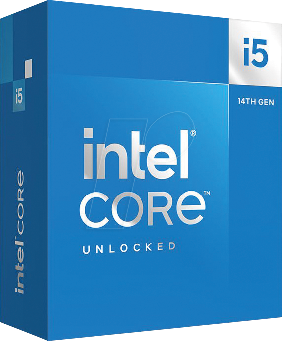 BX8071514600KF - Intel Core i5-14600KF, 3.50-5,30GHz, boxed o. Kühler, 1700 von Intel