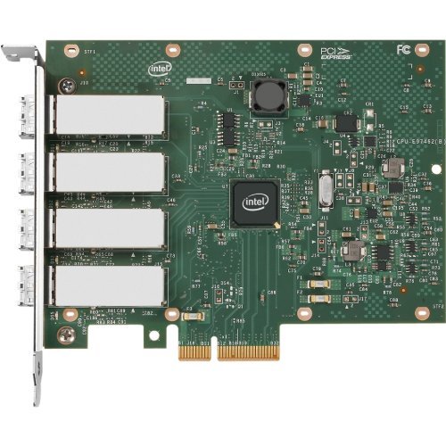 I350F4BLK - Ethernet Server Adapter I350-F4 ETHERNET I350-F4 SERVER (Generalüberholt) von Intel