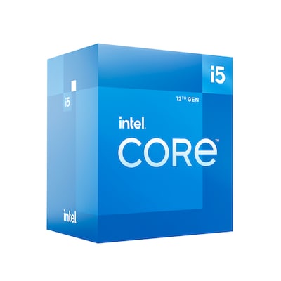 INTEL Core i5-12400 2,5GHz 6 Kerne 18MB Cache Sockel 1700 (Boxed mit Lüfter) von Intel