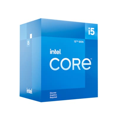 INTEL Core i5-12400F 2,5GHz 6 Kerne 18MB Cache Sockel 1700 (Boxed mit Lüfter) von Intel