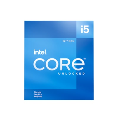 INTEL Core i5-12600KF 3,7GHz 6+4 Kerne 20MB Cache Sockel 1700 (Boxed o. Lüfter) von Intel