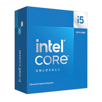 INTEL Core i5-14600KF 3,5 GHz 6+8 Kerne 24MB Cache Sockel 1700 Boxed o. Lüfter von Intel