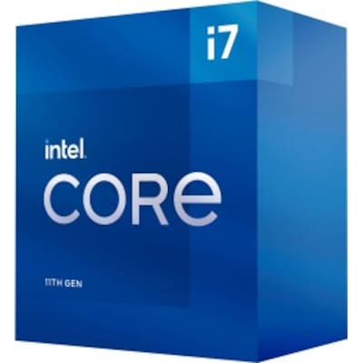 INTEL Core i7-11700KF 8x3,6GHz 16MB-L3 Cache Sockel 1200 (Boxed ohne Lüfter) von Intel