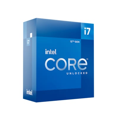 INTEL Core i7-12700K 3,6GHz 8+4 Kerne 25MB Cache Sockel 1700 (Boxed ohne Lüfter von Intel