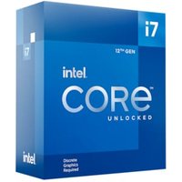 INTEL Core i7-12700KF 3,8GHz 8+4 Kerne 25MB Cache Sockel 1700 (Boxed o. Lüfter) von Intel