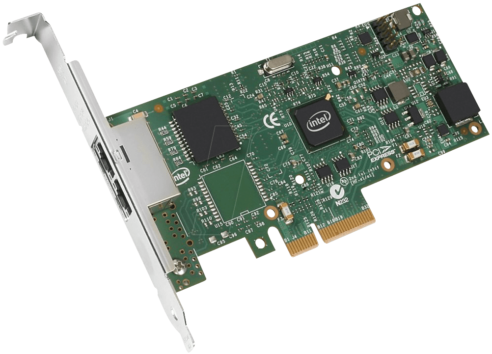 INTEL I350T2V2 - Netzwerkkarte, PCI Express, Gigabit Ethernet, 2x RJ45 von Intel