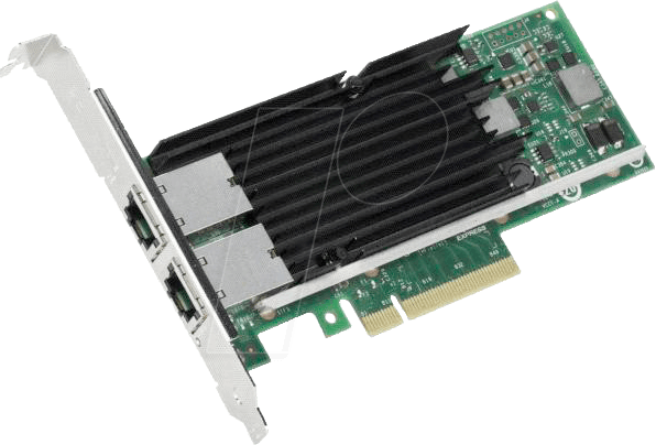 INTEL X540T2 - Netzwerkkarte, PCI Express, Gigabit Ethernet, 2x RJ45 von Intel