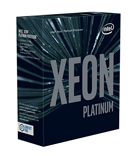 INTEL Xeon Platinum 8180 2,50GHz FC-LGA14 38,5MB Cache Box CPU von Intel