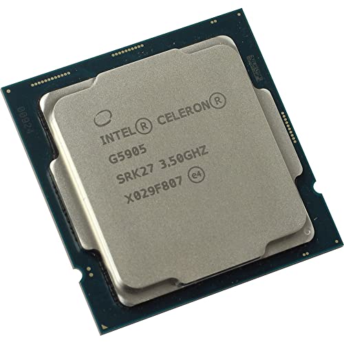 Intel® Celeron® G5905 Desktop-Prozessor, 2 Kerne, 3,5 GHz, LGA1200 (Intel® 400 Series Chipsatz), 58 W von Intel