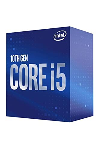 Intel® Core™ i5-10400 Desktop-Prozessor, 6 Kerne, bis zu 4,3 GHz, LGA1200 (Chipsatz der Intel® 400er-Reihe), 65 W von Intel