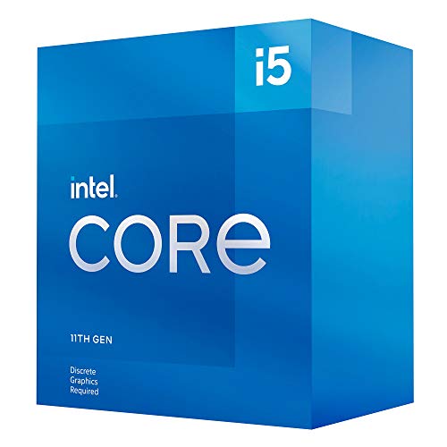 Intel® Core™ i5-11400F Desktop-Prozessor, 6 Kerne bis zu 4,4 GHz LGA1200 (Intel 500 Series & Select 400 Series Chipsatz) 65 W von Intel