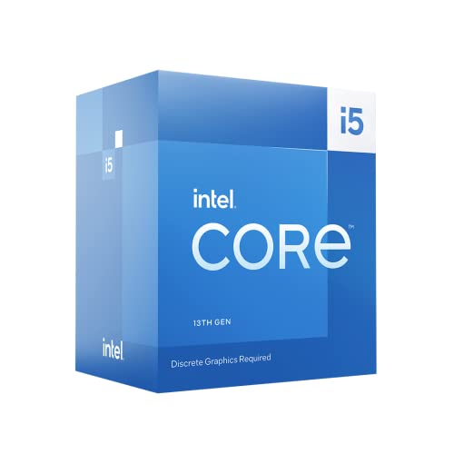 Intel® Core™ i5-13400F Desktop-Prozessor 10 Kerne (6 P-cores und 4 E-cores) 20 MB Cache, bis zu 4,6 GHz von Intel