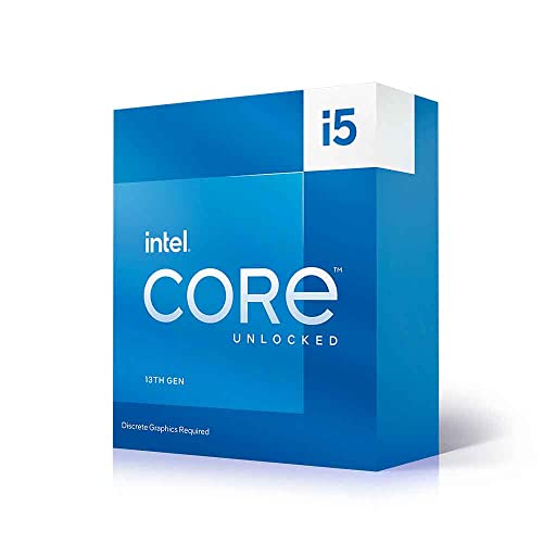 Intel® Core™ i5-13600KF Desktop-Prozessor 14 Kerne (6 P-cores und 8 E-cores) 24 MB Cache, bis zu 5,1 GHz von Intel