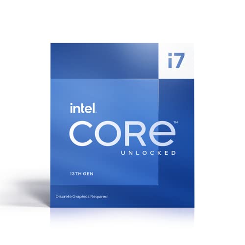 Intel® Core™ i7-13700KF Desktop-Prozessor 16 Kerne (8 P-cores und 8 E-cores) 30 MB Cache, bis zu 5,4 GHz von Intel