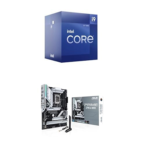 Intel® Core™ i9-12900K 16-Core up to 5.2 GHz + ASUS Prime Z790-A WiFi ATX, PCIe 5.0, 4X M.2, 16+1 DrMOS, DDR5, WiFi 6E, 2.5Gb LAN, USB-C 3.2 Gen 2x2, HDMI, DP von Intel