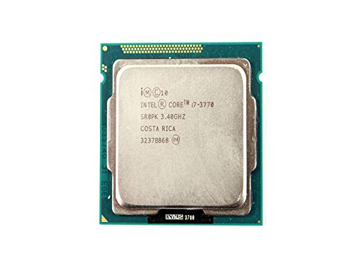 Intel Core I7 Quad Core Prozessor I7-3770 3,4 GHz 8 MB Smart Cache TDP 77 W SR0PK (zertifiziert generalüberholt) von Intel