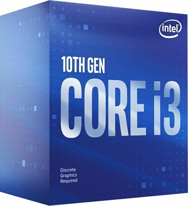 Intel Core i3-10100F, 4C/8T, 3.60-4.30GHz, boxed von Intel