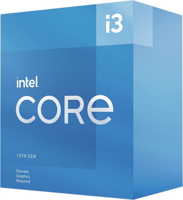 Intel Core i3-10105F, 4C/8T, 3.70-4.40GHz, boxed von Intel