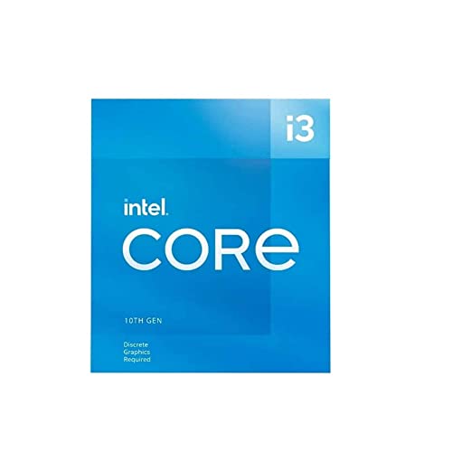 Intel Core i3-10105F Prozessor der 10. Generation, 6 MB Cache, bis zu 4,40 GHz LGA1200 Socket von Intel