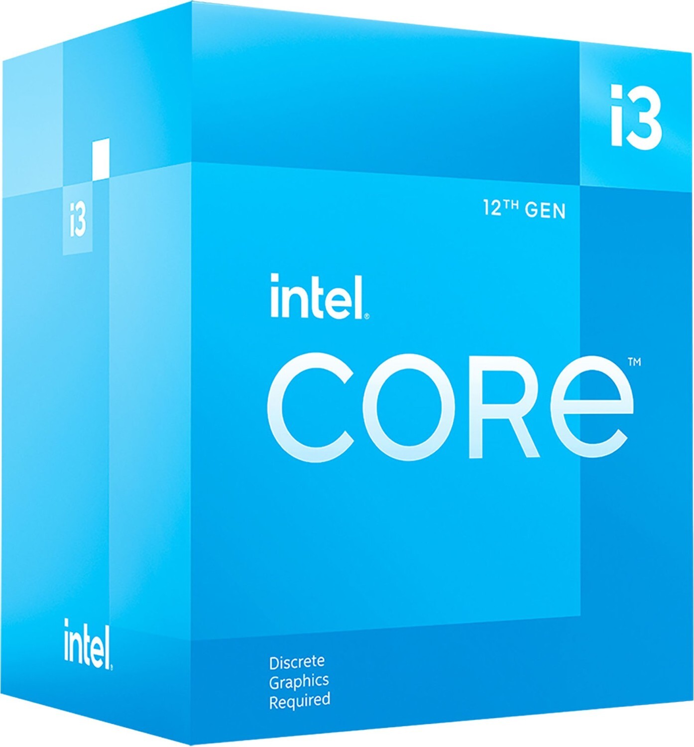 Intel Core i3-12100F - 4C/8T, 3.30-4.30GHz, boxed von Intel