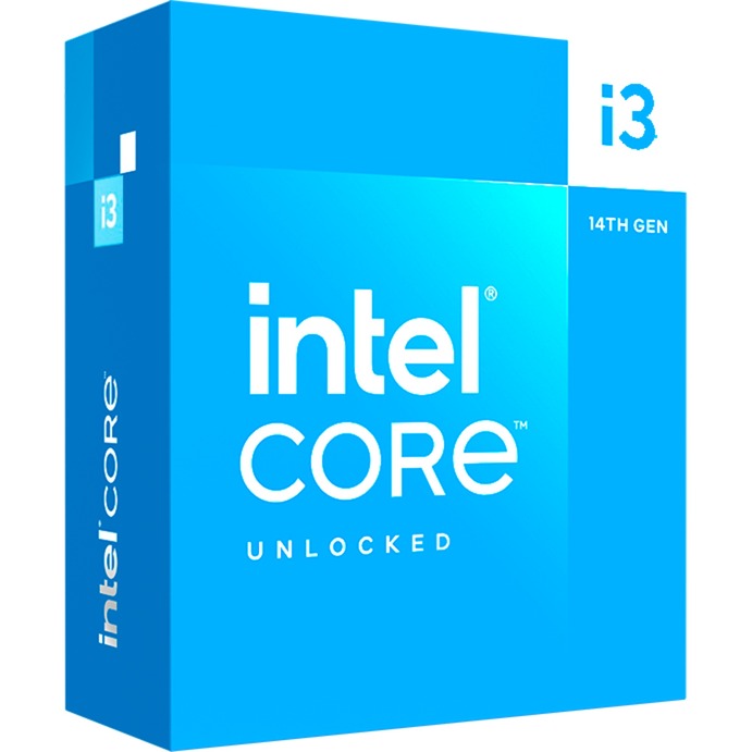 Intel Core i3-14100 - 4C/8T, 3.50GHz, boxed von Intel