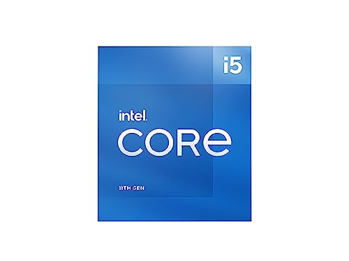 Intel Core i5-11600 11. Generation Desktop Prozessor (Basistakt: 2.8GHz Tuboboost: 4.8GHz, 6 Kerne, LGA1200) BX8070811600 von Intel