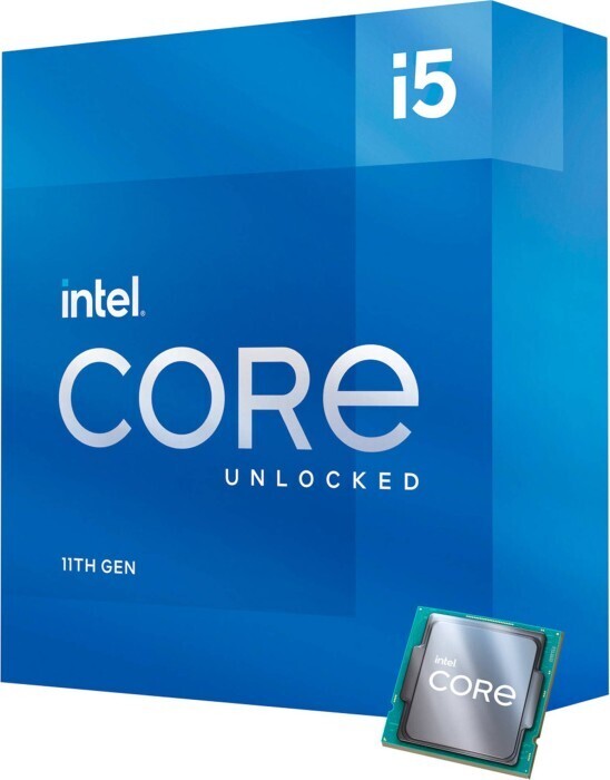 Intel Core i5-11600K, 6C/12T, 3.90-4.90GHz, boxed ohne Kühler von Intel