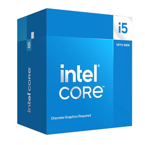 Intel Core i5-14400F Desktop-Prozessor 10 Kerne (6 P-Kerne + 4 E-Kerne) bis zu 4,7 GHz von Intel