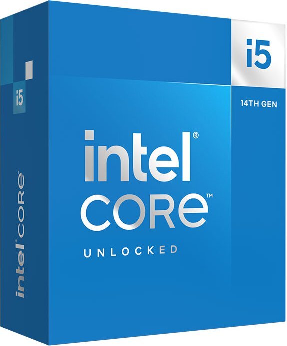 Intel Core i5-14600K - 6C+8c/20T, 3.50-5.30GHz, boxed ohne Kühler von Intel
