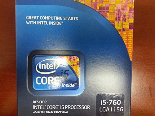 Intel Core i5–760 Prozessor 2,8 GHz 8 MB Cache Socket LGA1156 von Intel