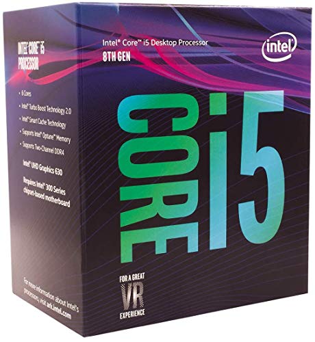 Intel Core i5-8400 Prozessor (9 MB Cache, bis zu 4,00 GHz) von Intel