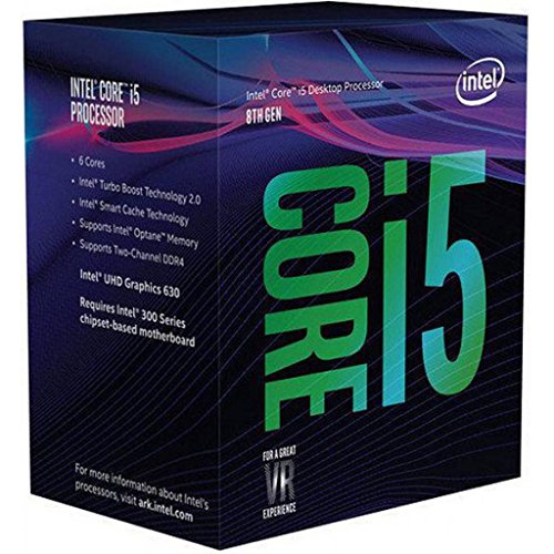 Intel Core i5-8600K Prozessor 3,6GHz (9 MB Cache, bis zu 4,30 GHz) von Intel