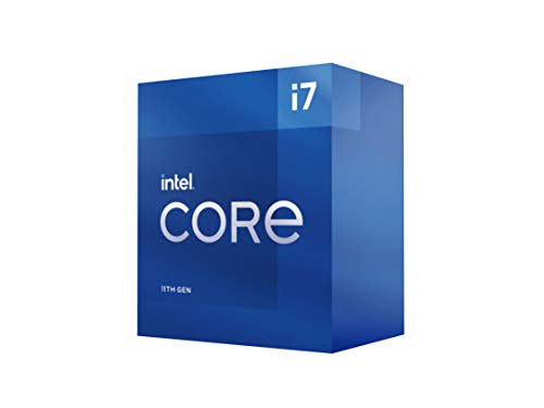 Intel Core i7-11700 Desktop Prozessor (Basistakt: 2.5GHz Tuboboost: 4.8GHz, 8 Kerne, LGA1200) BX8070811700 von Intel