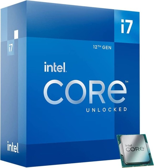 Intel Core i7-12700KF, B-Ware 8C+4c/20T, 3.60-5.00GHz, boxed ohne Kühler von Intel