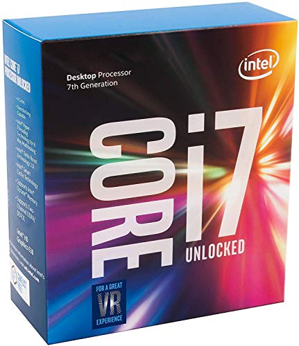 Intel Core i7-7700K Desktop Prozessor 4 Kerne bis zu 4,5 GHz entsperrt LGA 1151 100/200 Serie 91W (Renewed) von Intel