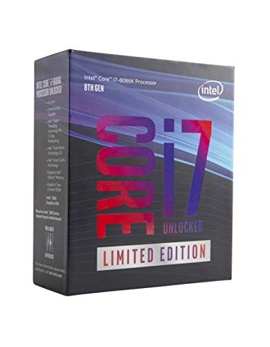 Intel Core i7 – 8086 K 4 GHz 12 MB Cache Intelligente Box Prozessor (Generalüberholt) von Intel